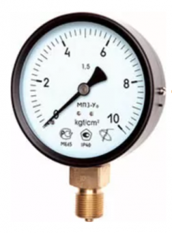 Манометры Манометр МП3-У 0-1.6 кгс/см2 от магазина РЭССИ